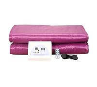 Professional Infrare Heating Sauna Blanket, Lose Weight Home Spa Fat Burning Slimming, Fitness Detox Therapy for Home Use(Purple)