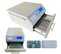 Professional Infrared Automatic Reflow Oven for PCB Board Welding, 1500W High Power with 300x320mm Soldering Area, Ideal for BGA Rework and SMT Soldering