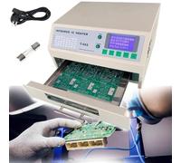 Professional Infrared Reflow Oven Furnace for IC Heater BGA Rework, Automatic Soldering Machine with Hot Air Circulation, Ideal for Electronics Repair and Soldering Projects