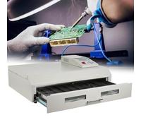 Professional Infrared Reflow Oven Soldering Machine for BGA Rework, 800W-2500W Adjustable IC Heater, Automatic Temperature Control 0℃-350℃, Ideal for Electronics Repair and Soldering