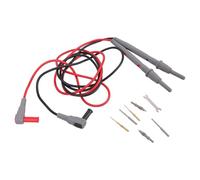 Professional Insulated Multimeter Leads Replaceable Tip for Engineers Technicians and Electrical Projects Probes Leads