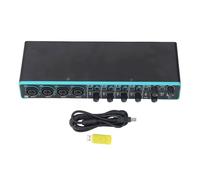 Professional Interface, 24Bit/192kHz USB Sound Card with 48V Phantom Power Plug & Play for Windows & Mac OS X