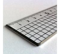 Professional Jakar Rule - Ruler, Acrylic & Stainless Steel, 62cm x 4cm