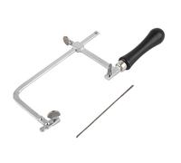 Professional Jeweler's Saw Frame, Adjustable Sawbow Ushape Hacksaw Jewelers Saw Frame Set with Blades Adjustable Cutting Tools for Jewelry Craft (B)