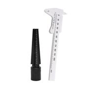 Professional Jewelry Making Hoop Sizer Gauge and 100mm Caliper Set for Precise Measurement Adjustments Professional Hoop Sizing Set