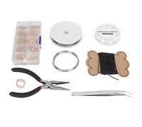 Professional Jewelry Making Kit for DIY Crafting with Lobster Clasp Jump Rings Pliers Beads Wire for Beginners and Adults Crafters Home or Studio Use