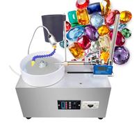Professional Jewelry Polishing Machine, 180W 3000Rpm for Gem, Jade, Precious Metal, Enhances Shine & Precision