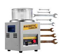 Professional Jewelry Polishing Machine, 800G Drum Polisher with Bi-Directional Rotation 2000Rpm, Ideal for Jewelers and Jewelry Shops