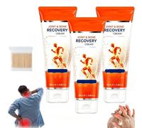 Professional Joint & Bone Recovery Cream,Joint Cream,Advanced Bone Massage Recovery Creams,Soothing Massage Gel Cream,Relieve Pain,Heal Bones (3 Pcs)