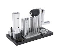 Professional Jump Ring Maker Machine, High-Quality Jewelry Making Tool, Stainless Steel Jump Ring Maker with 20 Mandrel Accessories for DIY Jewelry Making and Craft Projects