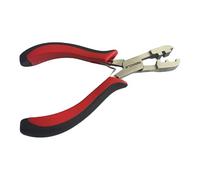 Professional K-Tip Hair Extension Tool - Fusion Bond Crusher & Applicator Pliers for Installing & Removing Keratin, Flat Tip, Pre-Bonded Extensions - Salon-Grade Stainless Steel Styling Tool