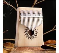 Professional Kalimba Kalimba Maple 17 Key Thumb Piano Portable Instrument Perfect For Beginners And Adults(Original)