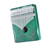 Professional Kalimba Professional Kalimba Thumb Piano 21 Key Portable Tunable Musical Instrument In Green And Brown(Boat Green)