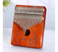 Professional Kalimba Professionally Tuned Kalimba 21 Key Mini Portable Beginner Instrument(Boat retro)