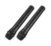Professional Karaoka Microphones, Wireless Handheld Microphone with Thick Metal Mesh Cover, VHF Universal Microphone with Receiver Antenna Supplies, Business Meetings, Speeches