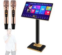 Professional Karaoke Machine with Wireless Microphone, Touch Screen, Cloud Download, YouTube App, Online Movies & TV Playback