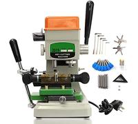 Professional Key Cutting Machine for Locksmiths - Duplicate Door and Car Keys with Flat and Vertical Milling