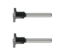 Professional Keyhole Slot Cutter Bit T Slot Router Bit 1/4/6mm Shank Carbides for Wood Cabinets Plywood Projects Shank Router