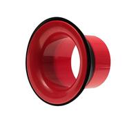 Professional Kick Drum Boosters ABS Rubber Rings Easy Installation 17cm Improves Acoustic Resonance and Sound Projection Low Drum Increaser