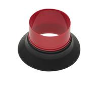 Professional Kick Drum Boosters ABS Rubber Rings Easy Installation 17cm Improves Acoustic Resonance and Sound Projection Drum Low Enhancer
