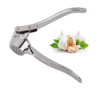 Professional Kitchen Garlic Press/Mincer/Crusher UK, Peeler Squeezer Heavy Duty Garlic Presser,User-Friendly Chopper, Easy to Clean and Durable