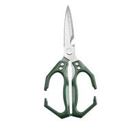 Professional Kitchen Shears for Cutting Bone Fish Vegetables Ergonomic Handle Nonslip Grip Aluminum Alloy Scissors Aluminum Alloy Kitchen Bone Cutter Safe Locks Household Shears High Efficiency Food