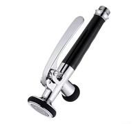 Professional Kitchen Sink Sprayer Head With Splash Aerator Brass Construction Stainless Steel Flexible Hose Pre-Rinse Faucet Attachment For Home Commercial Use