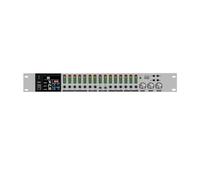 Professional KTV Audio Effects Processor DSP Bluetooth Anti-howling Equalization Processor Pre-effector For Karaoke Stage Party(Silver)