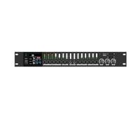 Professional KTV Audio Effects Processor DSP Bluetooth Anti-howling Equalization Processor Pre-effector For Karaoke Stage Party(Black)