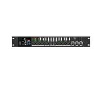 Professional KTV Audio Effects Processor DSP Bluetooth Anti-howling Equalization Processor Pre-effector For Karaoke Stage Party(Black)
