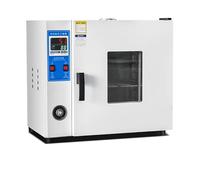 Professional Laboratory Vacuum Drying Oven - Digital Control with Built-in Vacuum Gauge - 50-300°C Range with 1000W Heating & Forced Air Blast - Available in 16L & 43L Capacities (16L)