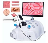 Professional Laparoscopy Training Box, With 11-Inch HD Screen (1080 P), 30° Endoscope, 9 Training Modules + 4 Surgical Instruments, Suitable For Doctors And Students