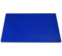 Professional Large Chopping Board - 45 x 30cm Plastic Catering Food Prep Cutting Board | Colour Coded | Lightweight, Dishwasher Safe, Non-Slip, Durable (Blue)