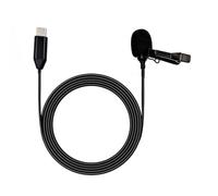 Professional Lavalier Lapel Microphone for Action 3/4 Action Cameras 20Hz-16KHz Frequency Response High Sensitivity Wide Frequency