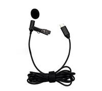 Professional Lavalier Lapel Microphone For Action 3/4 Action Cameras 20Hz-16KHz Frequency Response High Sensitivity Wide Frequency