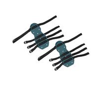 Professional Lawn Aerator Shoes with 4 Adjustable Straps, Plastic Buckle Scarifier for Yard Maintenance