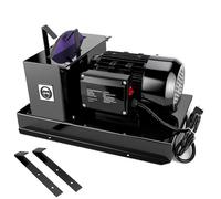 Professional Lawn Mower Blade Grinder | 2/3HP 500W 7" Ceramic Wheel with Adjustable Angle Bracket for Lawn Mower Blades | High/Low Lift Blades | Gator Blades | Flat Blades,etc
