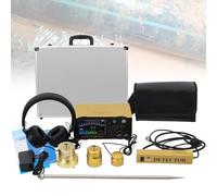 Professional Leak Detection Sensor Underground Pipe Water Leak Detector for Home and Outdoor use,Acoustic-Water Leak geophone Sensor,Plumbing Leak Detector with Headset,4 Gear Adjustable,F999K