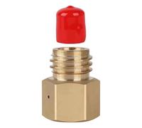 Professional Leakproof Tool Less Brass CO2 Adapter Coupling TR21 4 to TR21 3 Interfaces for Lab Industrial Use Portable Systems Brass Fitting