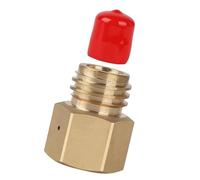 Professional Leakproof Tool Less Brass CO2 Adapter Coupling TR21 4 to TR21 3 Interfaces for Lab Industrial Use Portable Systems Brass Fitting