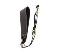 Professional Leather Clarinet Shoulder Strap Adjustable Cushioned Design For Saxophone And Electric Winds Instrument Comfortable Sax Strap