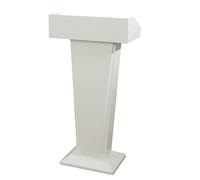 Professional Lectern Podium Stand - 118cm Adjustable Height Iron Presentation Desk for Churches Schools and Public Speaking - Sturdy Reading Stand for Effective Presentations