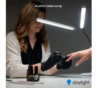 Professional LED Desk Light DuoPro Daylight Clear White Anti-Glare Flexible Lamp