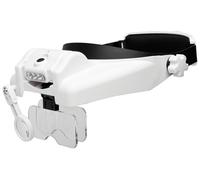 Professional Led Headband Magnifier With Bi-Plate Magnification & Loupe