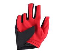 Professional left handed billiard gloves are super flexible to improve cue control elastic 5 finger gloves
