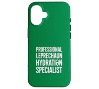 Professional Leprechaun Hydration Specialist St Patricks Day Case for iPhone 16