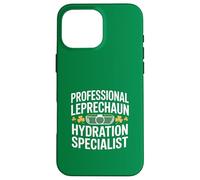 Professional Leprechaun Hydration Specialist St Patricks Day Case for iPhone 16 Pro Max