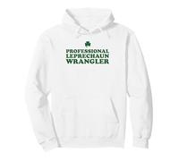Professional Leprechaun Wrangler Funny St Patrick's Day Pullover Hoodie