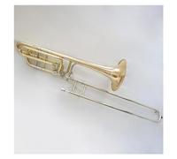 Professional Level BB Tone Trombone Phosphorus Copper Gold Lacquer Trombone With Canvas Case Trombone Kit