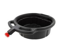 Professional Lightweight Oil Drain Pan with Nozzle, 8L Capacity Mess Free Drip Tray, Ideal Oil Collector Pan for Mechanics and Enthusiasts, Van and Cars Vehicles.
